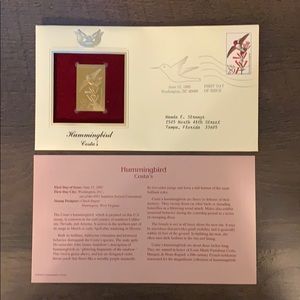 Gold stamp replica